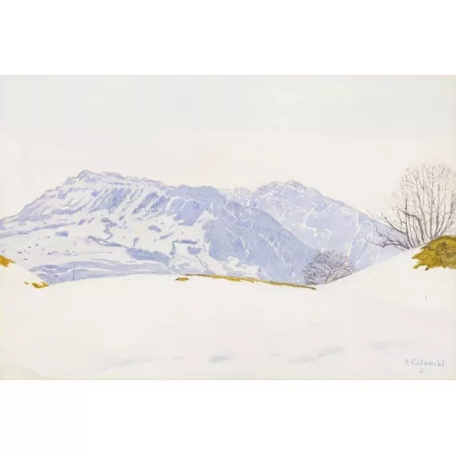 Plinio Colombi — Winterlandschaft.