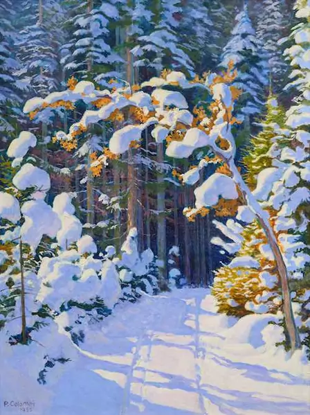 PLINIO COLOMBI — Winterlandschaft. 1932. — Koller Auktionen