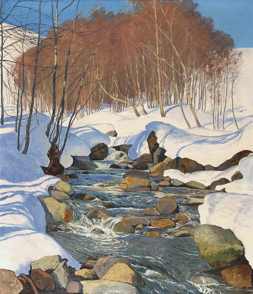 Plinio Colombi — Bach bei Grindelwald, 1922