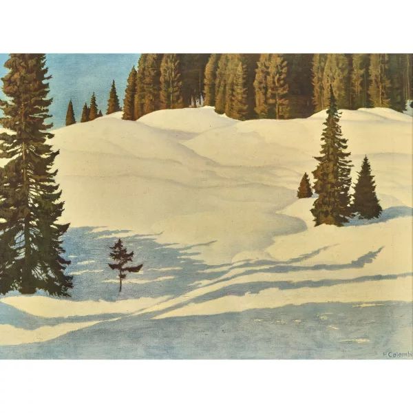 Plinio Colombi — Winterlandschaft.