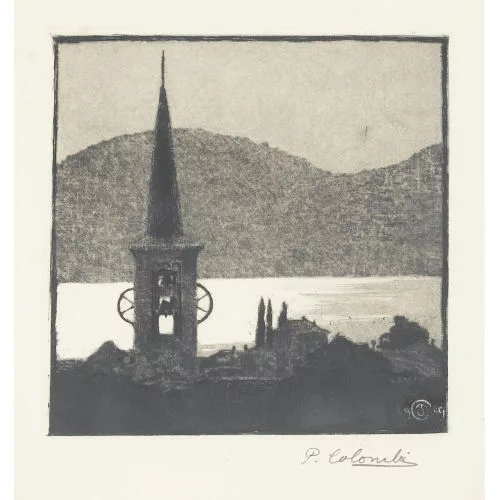 Plinio Colombi — Kirche am See.