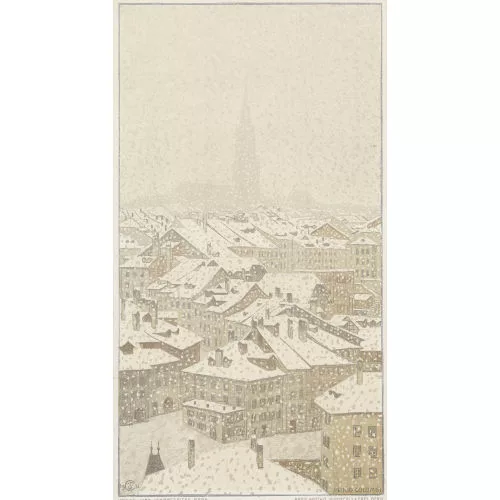 Plinio Colombi — "Bern im Winter".