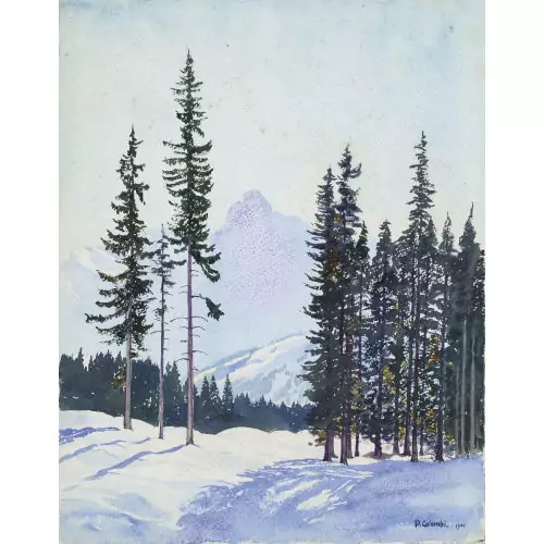"Gspaltenhorn bei Wengen"