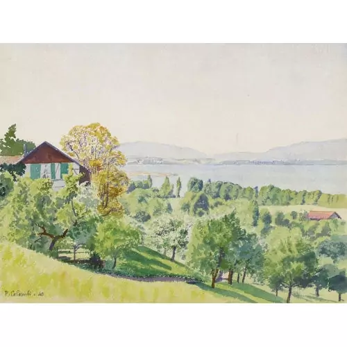 Sommerliche Seelandschaft