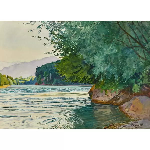 Sommerliche Aarelandschaft