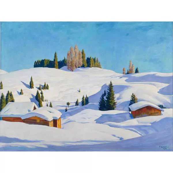 Sonnige Winterlandschaft