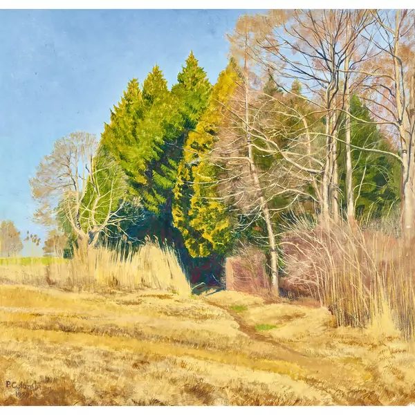 Herbstlandschaft am Waldrand