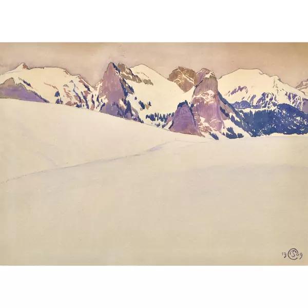 Der Jaunpass im Winter