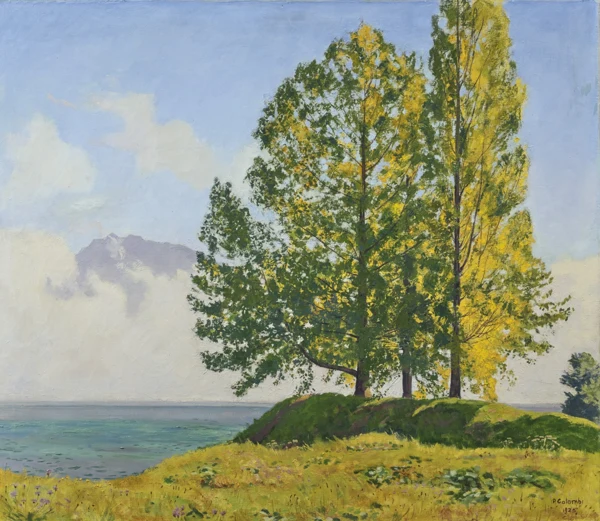 Plinio Colombi — Thunersee bei Leissigen, 1925