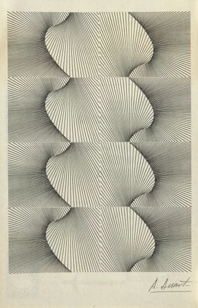 Press-Art — 50 Blätter: O. Tschumi; U. Lüthi; R. Lohse; D. Spoerri; R. Iseli; V. Loewensberg; H.R. Giger; C. Megert; A. Hofkunst; A. Duarte; F. Gertsch; M. Wyss; S. Buri; A. Thomkins; K. Gerstner usw., 1972/73