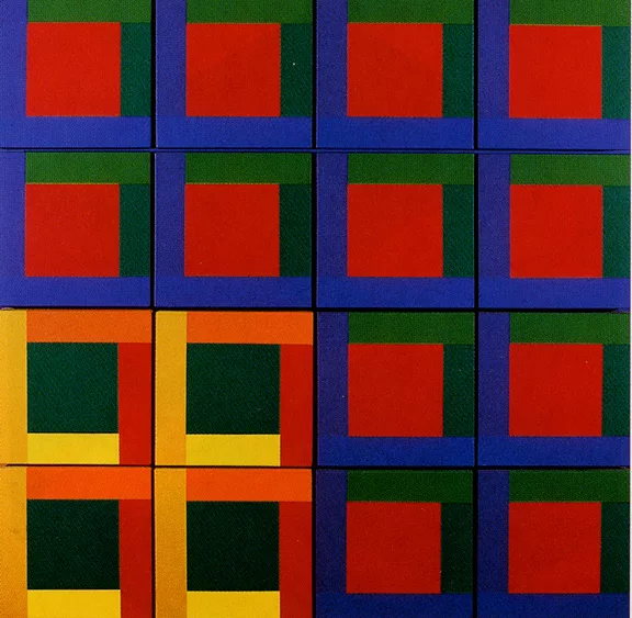 Rafael Pérez — Espacios geometricos, 1985