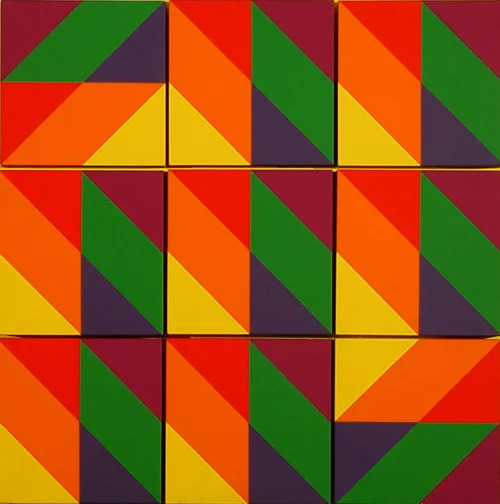 Rafael Pérez — Espacios geometricos, 1985