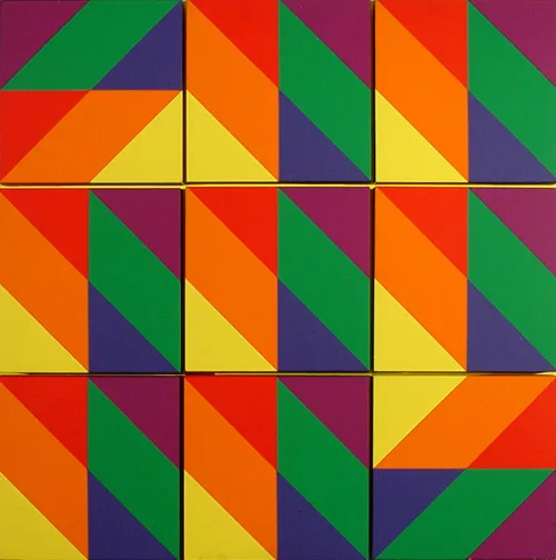 Rafael Pérez — Espacios geometricos, 1985