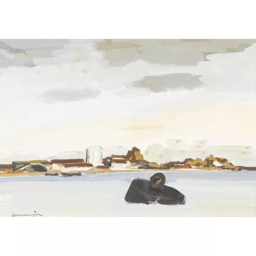Raoul Domenjoz — Küstenlandschaft.