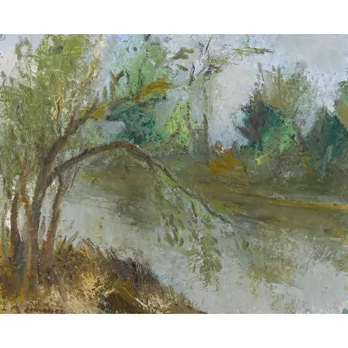 "L′étang de St-Bonnet (Bourbonnais)"