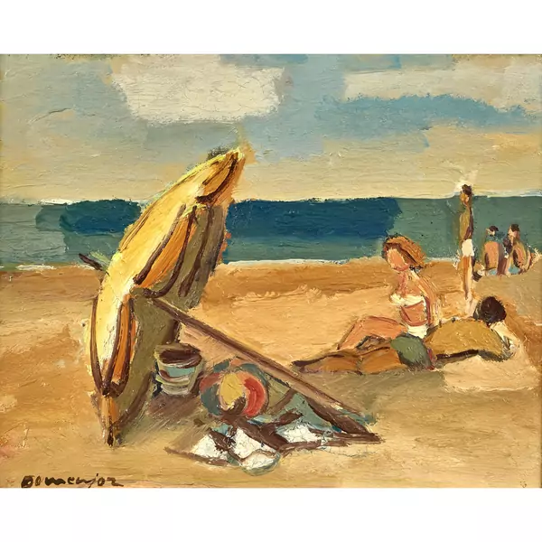 Strandszene