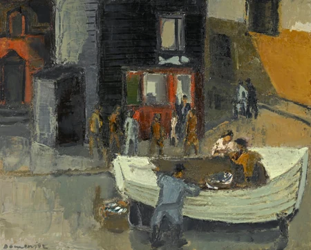 Pêcheurs à Hastings