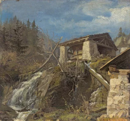 Raphael Ritz — La Sionne, 1857