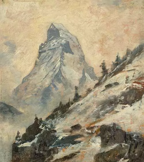 RAPHAEL RITZ — Matterhorn. 1882. — Koller Auktionen