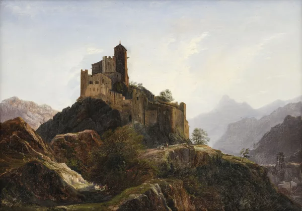 Raphael Ritz — Vue de Valère sur Sion,