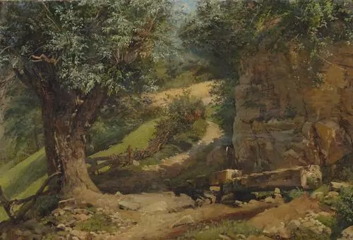 RAPHAEL RITZ — Weg nach Bramois. 1873. — Koller Auktionen
