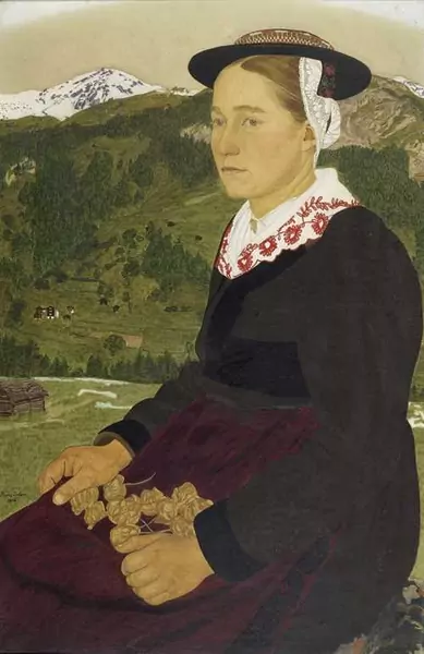 RAPHY DALLÈVES — Walliserin. 1914. — Koller Auktionen