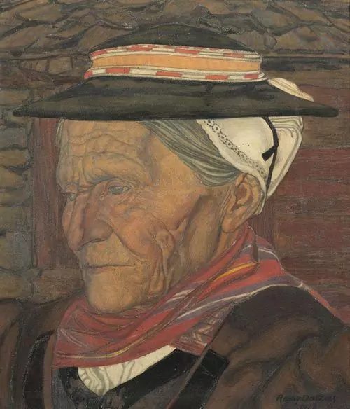 RAPHY DALLÈVES — Tête de Vieille (Les Haudières). 1918. — Koller Auktionen