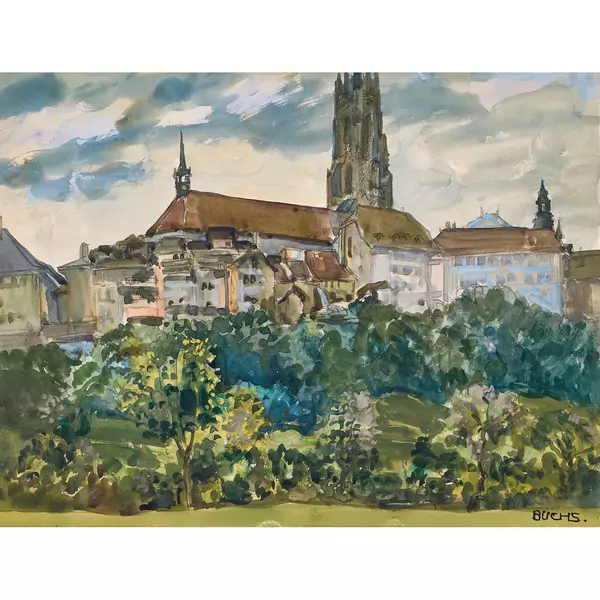 "Fribourg. La Cathedrale"