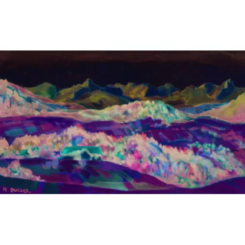 Raymond Buchs — "Paysage en Haute Singine".