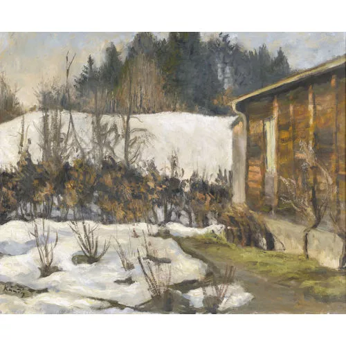 Reinhold Kündig — Schneeschmelze.