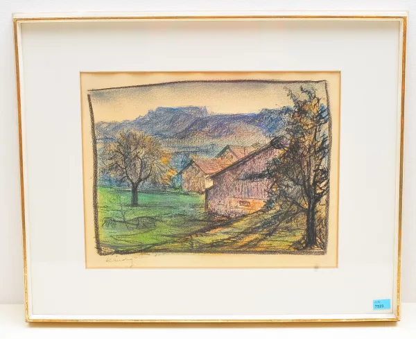 Reinhold Kündig — Berglandschaft