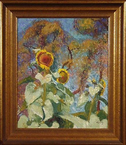 Reinhold Kündig — Sonnenblumen