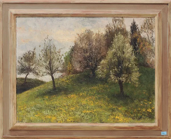 Reinhold Kündig — Bäume im Frühling