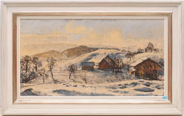 Reinhold Kündig — Winterlandschaft