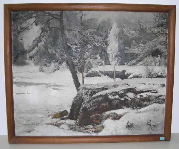 Reinhold Kündig — Rauhreif", 1940