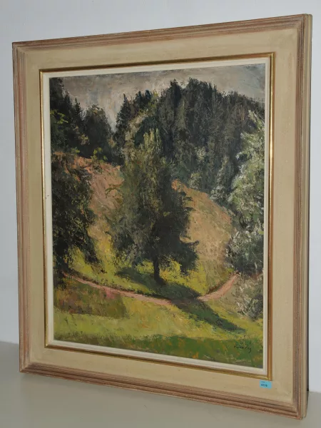Reinhold Kündig — Waldlichtung am Hirzel