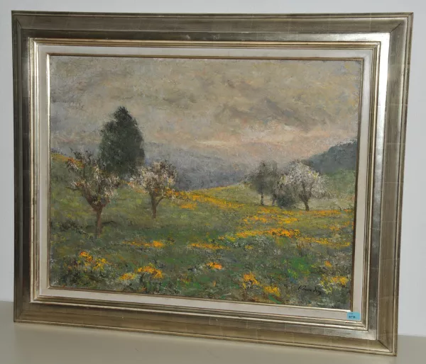 Reinhold Kündig — Frühling am Hirzel