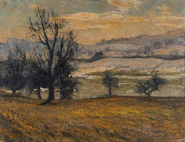 Reinhold Kündig — 2 Gemälde: Landschaften