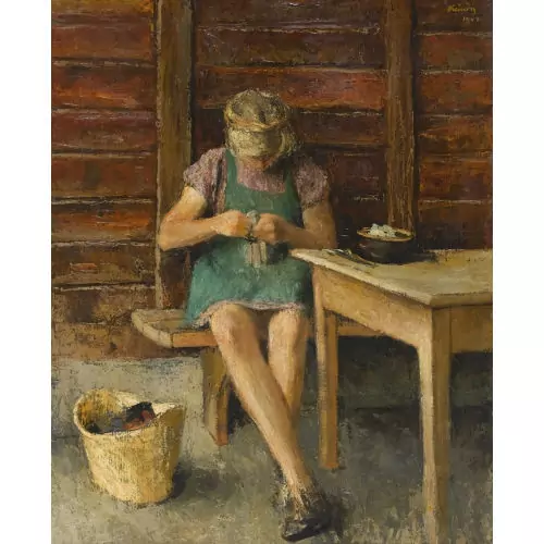 "Flickendes Mädchen"