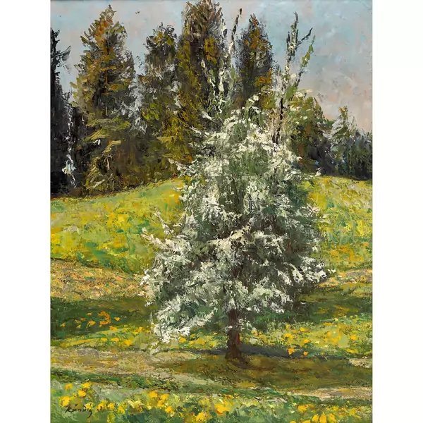 Blühender Baum