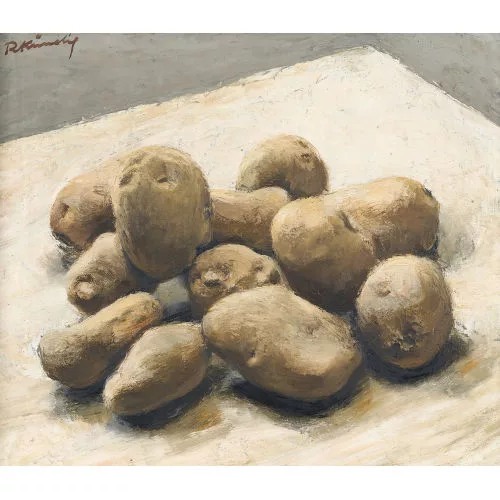 Reinhold Kündig — Kartoffel-Stillleben.