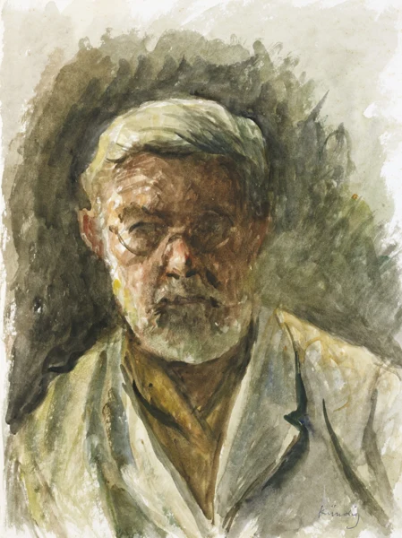 Reinhold Kündig — Selbstbildnis