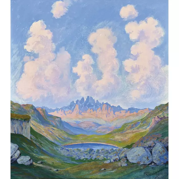 "Sinfonia in blu (Dolomiti)"