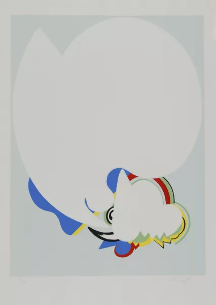 Rémy Zaugg — 4 Blätter: Ohne Titel, 1968 (3); Rémy Zaugg - Galerie Brechbühl, Grenchen, 1969