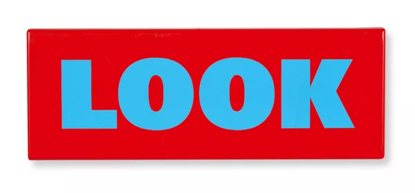 Rémy Zaugg — Look, 1998