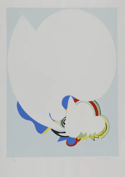 Rémy Zaugg — 4 Blätter: Ohne Titel, 1968 (3); Rémy Zaugg - Galerie Brechbühl, Grenchen, 1969