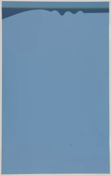 Rémy Zaugg — 3 Blätter: Ohne Titel, 1968-1969