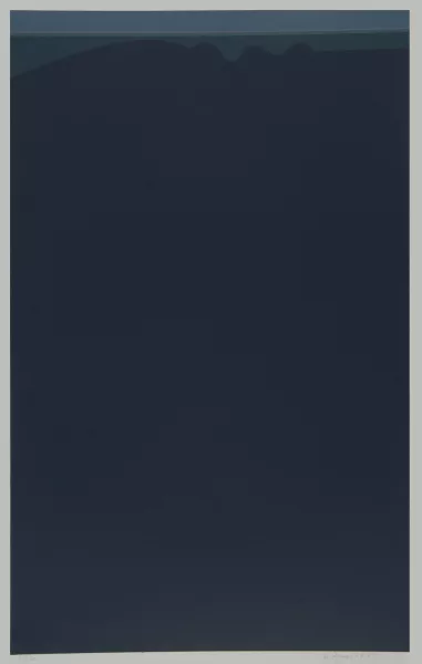 Rémy Zaugg — 4 Blätter: Ohne Titel, 1968-69 (3); Galerie Brechbühl, Grenchen, 1969