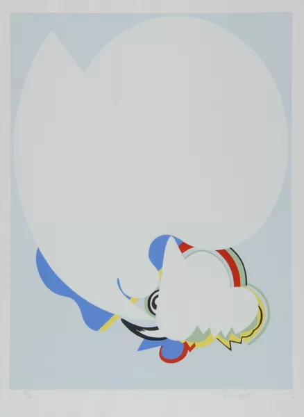 Rémy Zaugg — 4 Blätter: Ohne Titel, 1968 (3); Galerie Brechbühl, Grenchen, 1969