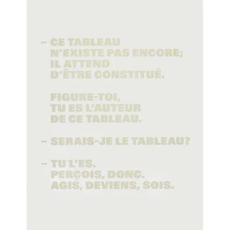 "Ce Tableau n'existe pas encore..."